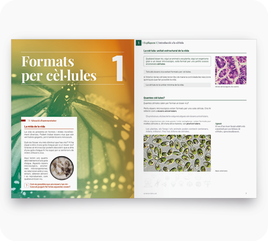 Unitat Formats per cèl·lules Biologia i Geologia 1r d'ESO